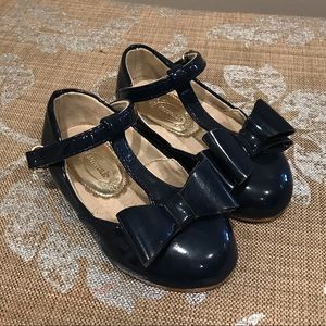 Joyfolie Navy Patent Dress Shoes Sz 4